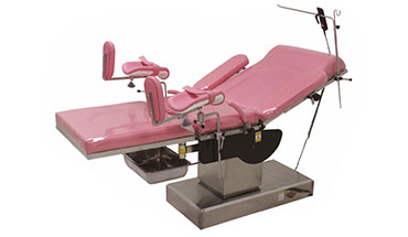 Gynecological operating table