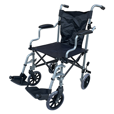 Lightweight travel wheelchair