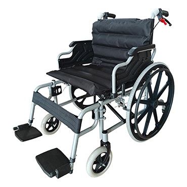 widened seat manual wheelchair