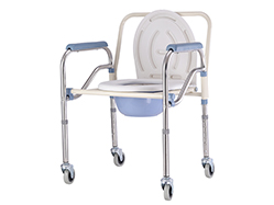 commode chair with wheels